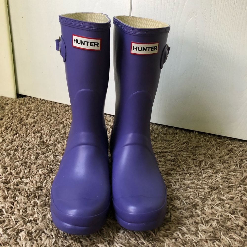 Purple Hunter Boots